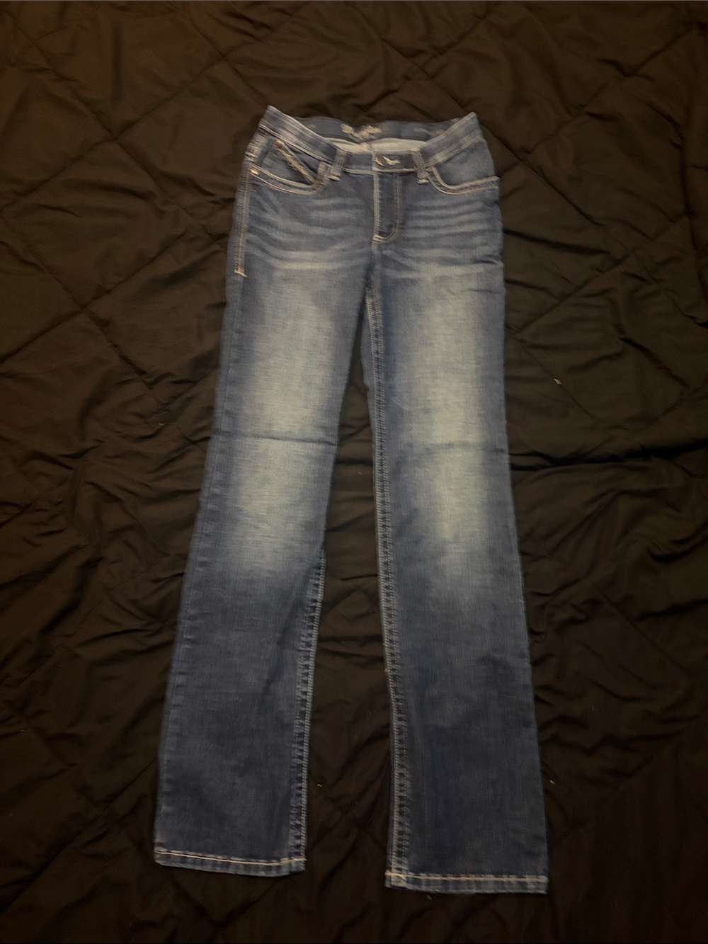 Wrangler Women's Light Blue Riding Jeans